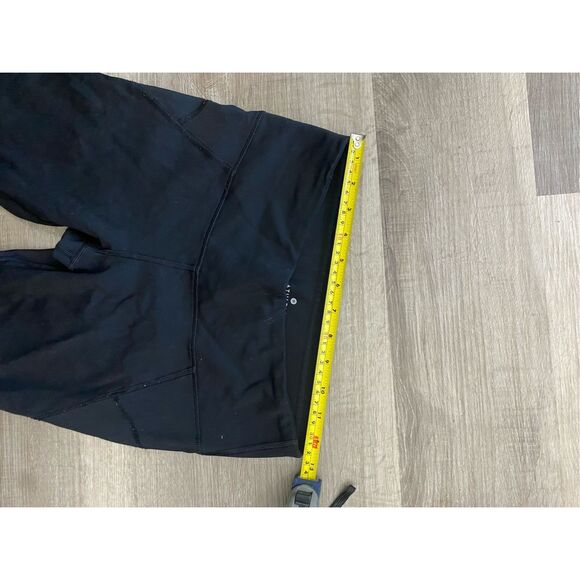 Athleta Black Nylon/Spandex Leggings, Size Small - Picture 2 of 11